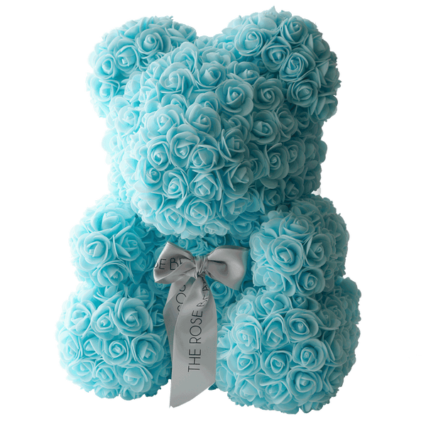 Baby Blue Rose Bear The Rose Bear