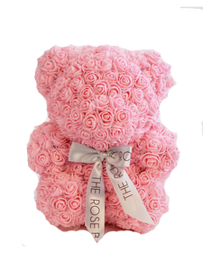 Rose teddy online bear pink