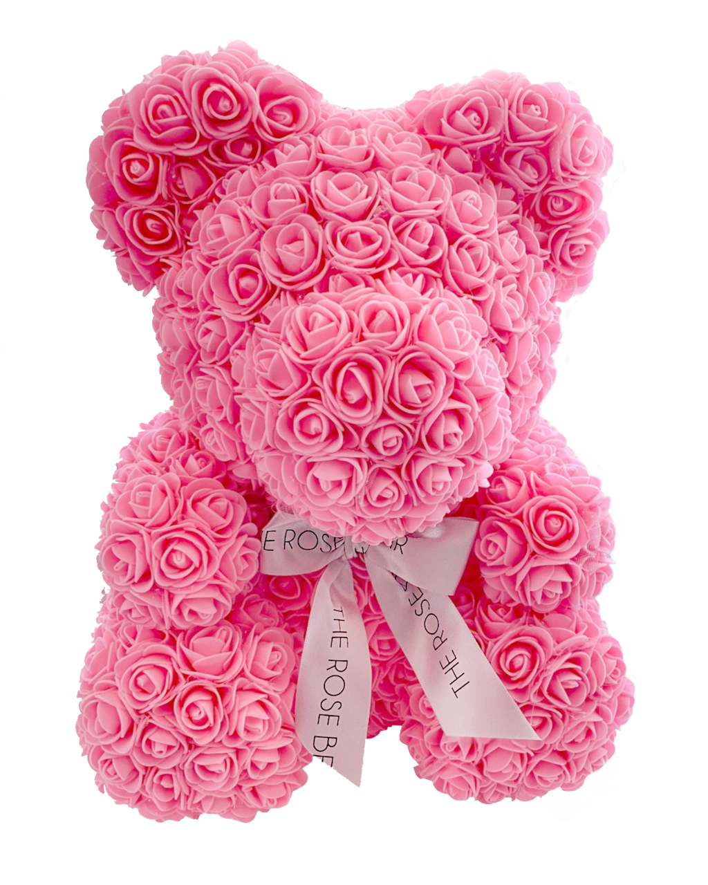 Flower Rose Teddy Bear Pink With Gift Box in Hollywood, FL