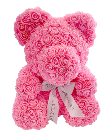 Pink Rose Bear – The Rose Bear